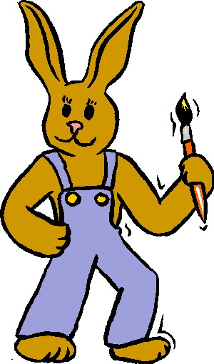 Rabbits clip art