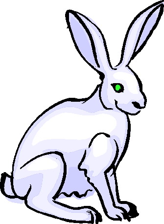 Rabbits clip art