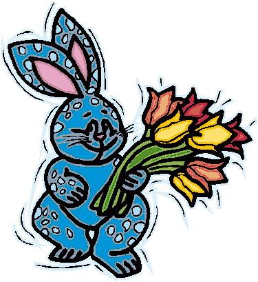 Rabbits clip art