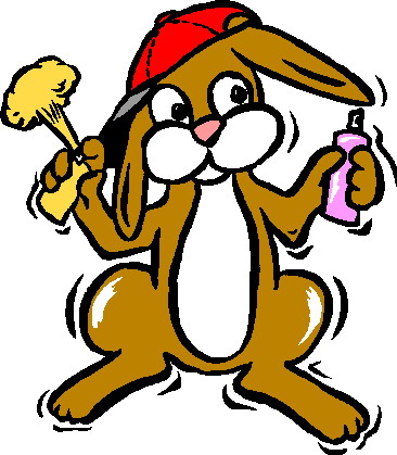 Rabbits clip art
