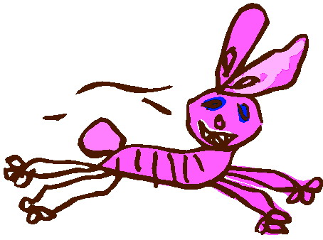 Rabbits clip art