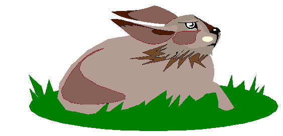 Rabbits clip art