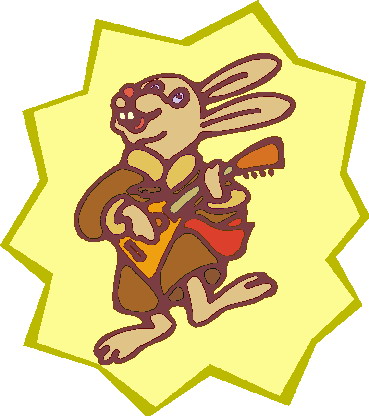 Rabbits clip art