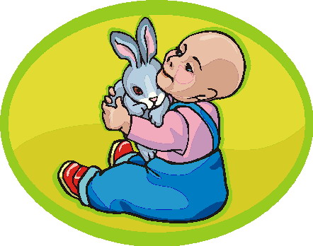 Rabbits clip art