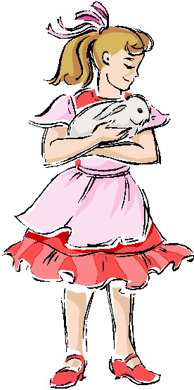 Rabbits clip art