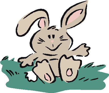 Rabbits clip art