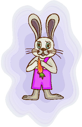 Rabbits clip art