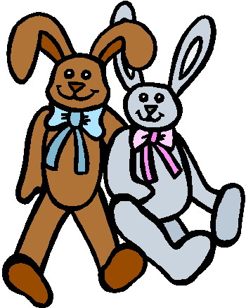 Rabbits clip art