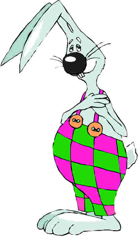 Rabbits clip art