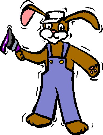 Rabbits clip art