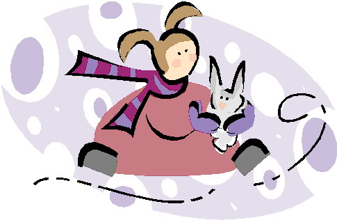 Rabbits clip art