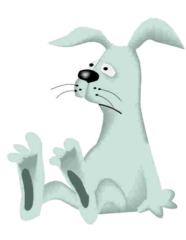 Rabbits clip art