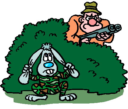 Rabbits clip art