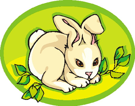 Rabbits clip art
