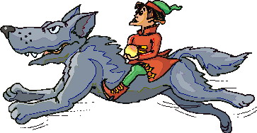 Wolves clip art