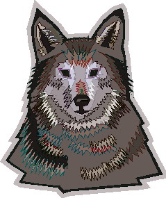 Wolves clip art