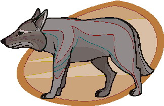 Wolves clip art