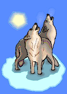 Wolves clip art