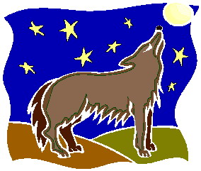 Wolves clip art