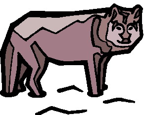 Wolves clip art