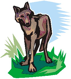 Wolves clip art