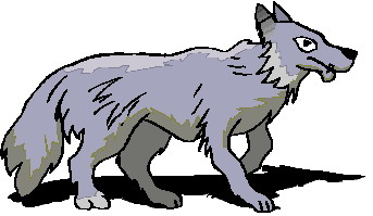 Wolves clip art