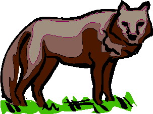 Wolves clip art