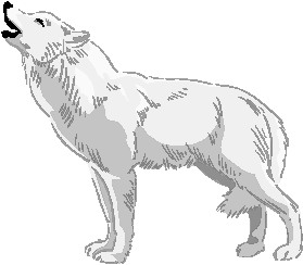 Wolves clip art