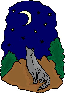 Wolves clip art