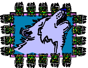 Wolves clip art