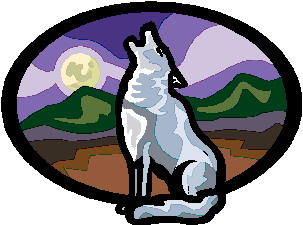 Wolves clip art