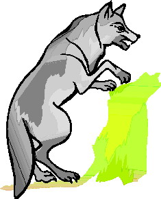 Wolves clip art