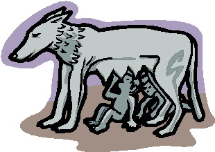 Wolves clip art