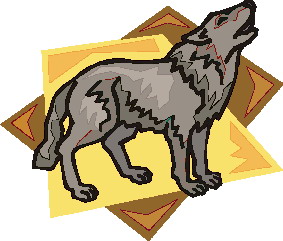 Wolves clip art