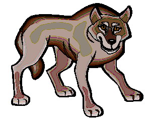 Wolves clip art