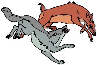 Wolves clip art
