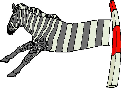 Zebras clip art