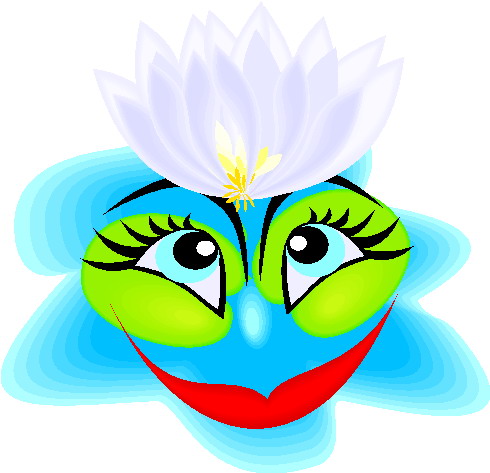 Water lily clip art