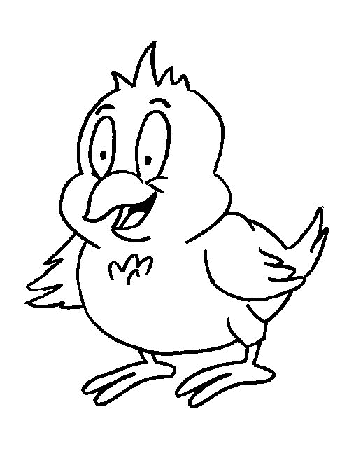 Chicken coloring pages