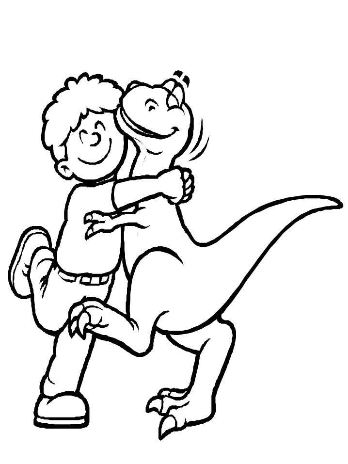 Dinosaur coloring pages