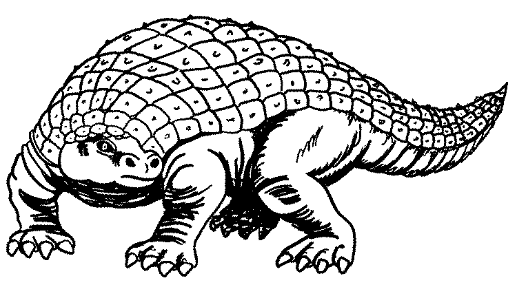 Dinosaur coloring pages