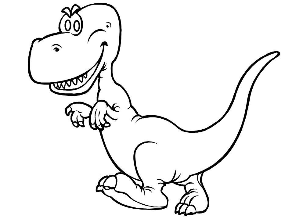 Dinosaur coloring pages