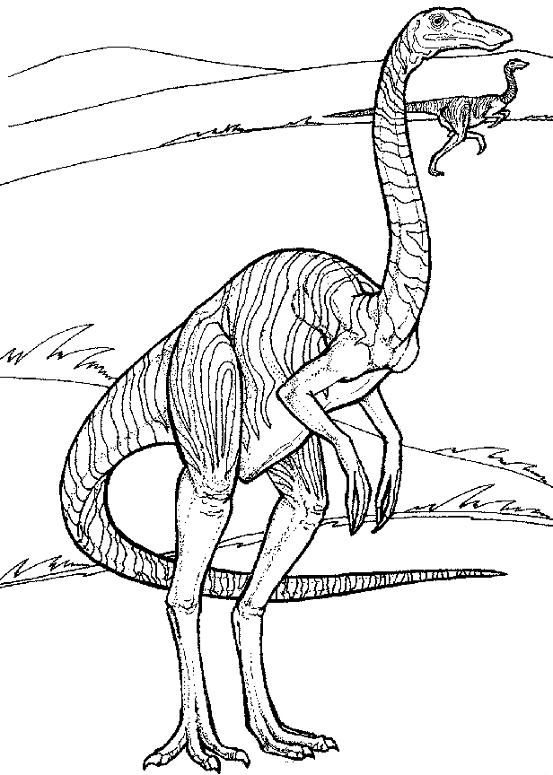 Dinosaur coloring pages