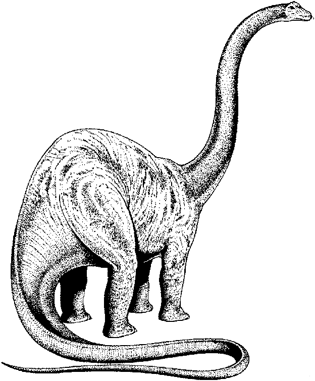 Dinosaur coloring pages