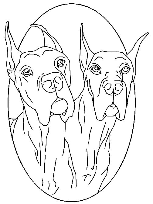 Dog coloring pages