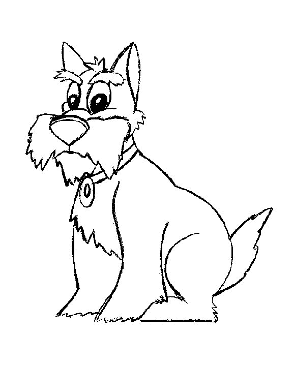 Dog coloring pages