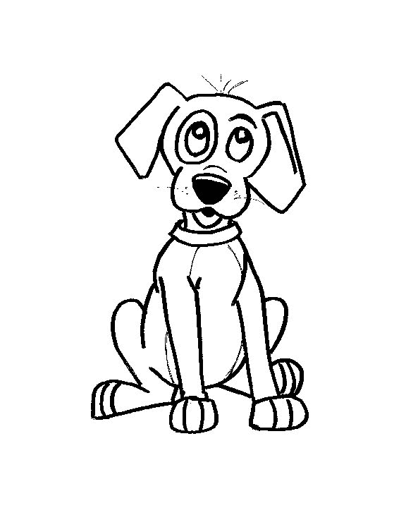 Dog coloring pages