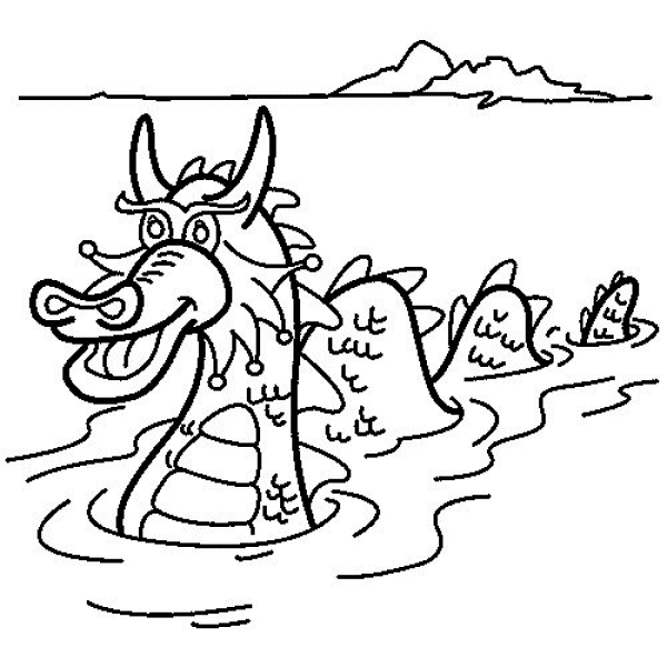 Dragon coloring pages