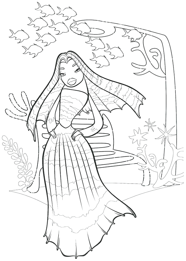 Fish coloring pages