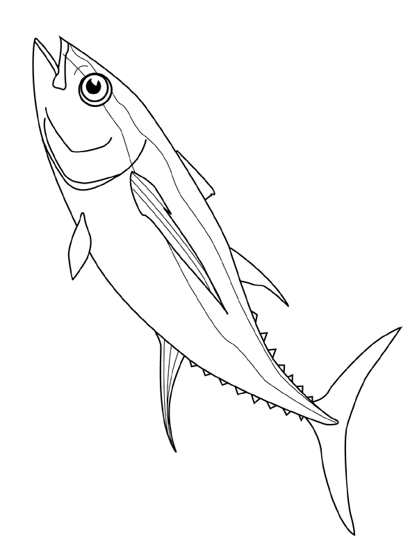 Fish coloring pages